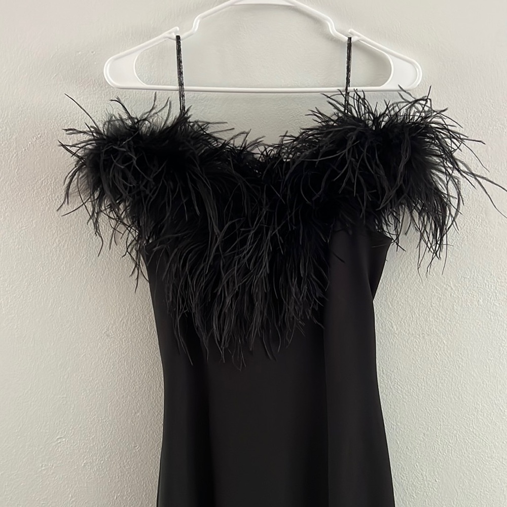 Vintage floor length glam gown